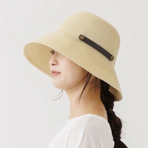 sale【春夏】ウォシャブルベルト付きハット