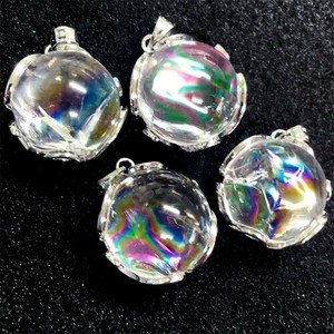 ヒマラヤ水晶 アイリスクォーツ ペンダントトップ ランダム発送【FOREST 天然石 パワーストーン】