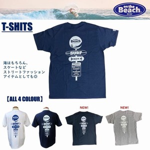 オンザビーチ on the Beach【6オンス / Tシャツ /SIGN 】全4色 フルーツオブザルーム  OTB-T8sp