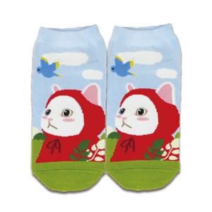 Ankle Socks Design Socks choo choo cat