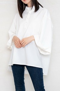 Button Shirt/Blouse Spring/Summer Stand-up Collar Unisex