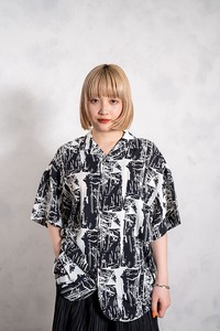 Button Shirt Oversized Spring/Summer Unisex M