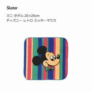 迷你毛巾 米老鼠 Skater 复古 Disney迪士尼
