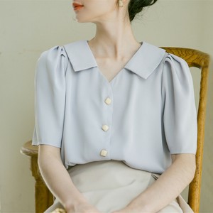 Button Shirt/Blouse Ladies' M NEW