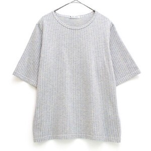 T-shirt Pullover Jacquard Made in Japan