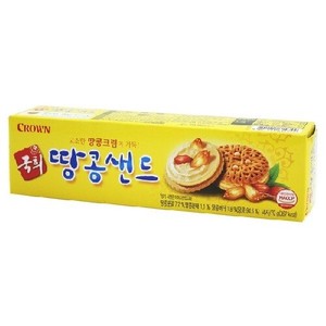 クラウンクッキピーナッツサンド70g 韓国お菓子