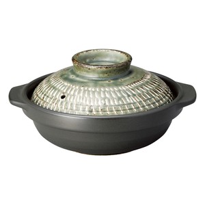 超耐熱土鍋とちりうぐいす 土鍋5.5号　　【日本製　陶器　直火可能】