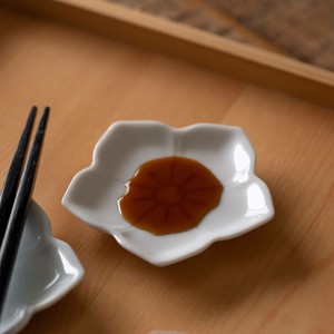 美浓烧 小餐盘 日式餐具 深山 桔梗 日本制造