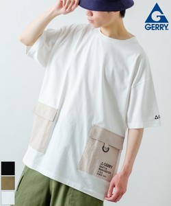 【GERRY】半袖ナイロン裾ポケットTシャツ