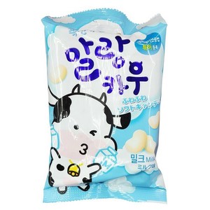 韓国食品 マランカウ ミルク 63g　韓国お菓子 マシュマロキャンディ