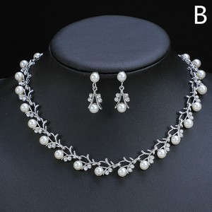 Necklace/Pendant Earrings Necklace Set M 2-pcs NEW