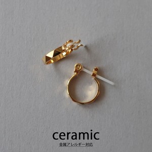Pierced Earringss Jewelry Ceramic Made in Japan