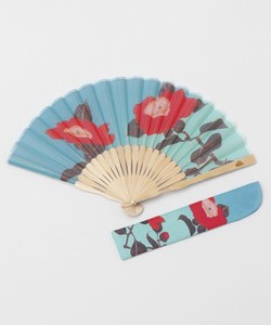 Japanese Fan Hand Fan Floral Pattern