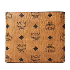 MCM メンズ財布 二つ折り財布 小銭入れあり MXSAAVI01CO001 COGNAC