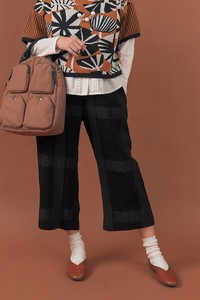 Cropped Pant Jacquard Straight Autumn/Winter 2023