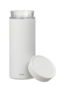 CB JAPAN mlte EL Bottle 350ml ホワイト 水筒 保冷保温 真空断熱ボトル セラミック　食洗機対応