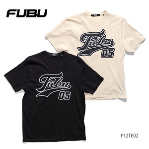 フブ【FUBU】F12TE02 PRINTED TEE Tシャツ メンズ 半袖 ロゴ ストリート