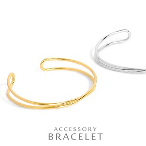 Gold Bracelet Accented Bangle