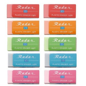 橡皮擦 特价 Radar 10个