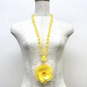 Necklace/Pendant Necklace Long Flowers Acrylic