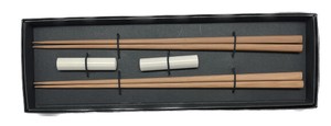 HEIAN　箸セット　WH　BK　ボックス付き(BK)