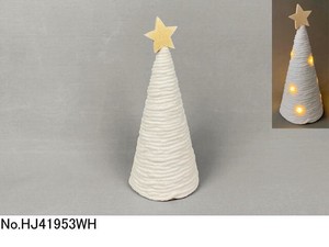 【予約販売】【2023年クリスマス商品】フェルト コーンツリーライトスタンド　33cmサイズ