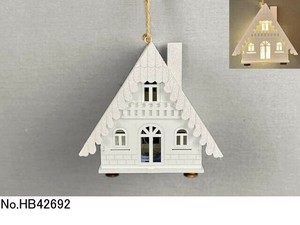 【予約販売】【2023年クリスマス】ウッドハウスライトハンガー