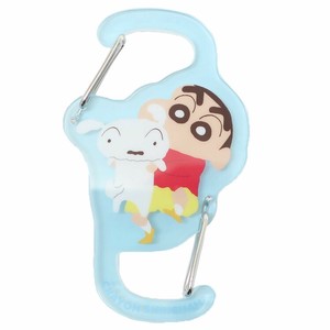 【キーホルダー】クレヨンしんちゃん ツインカラビナホルダー しんちゃんとシロ