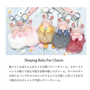 キーホルダー  癒し ストラップ 赤ちゃん マスコットドールチャーム スマホチャーム 縦13cm