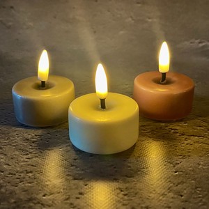 Candle Item Gray Pink