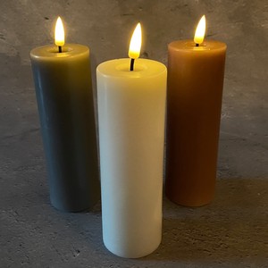 Pre-order Candle Item Candle Gray Pink 18cm