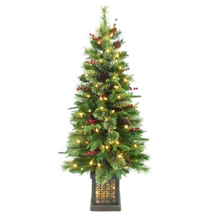 【予約販売：再入荷】【2024年クリスマス】カルフォルニアミックスツリー 120cm