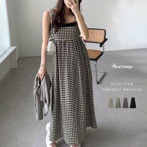 Casual Dress Camisole Dress Back Open