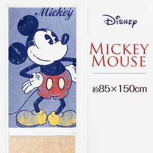 [人気商品]【ディズニーのれん】ミッキーマウス3