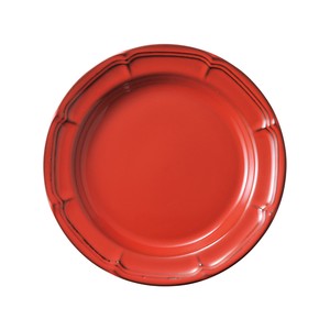 大餐盘/中餐盘 红色 19.5cm