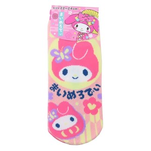ソックス 和柄シリーズ マイメロディ モダン JGS0855
