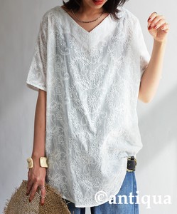 Antiqua T-shirt Pullover Tops Ladies'