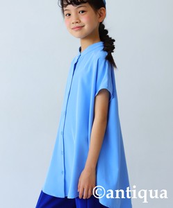 Antiqua Kids' Short Sleeve Shirt/Blouse Tops French Sleeve Kids Short-Sleeve
