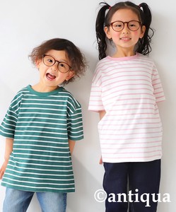 Antiqua Kids' Short Sleeve T-shirt T-Shirt Tops Border Kids