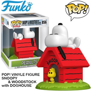 POP! ANIMATION VINYL FIGURE  SNOOPY ＆ WOODSTOCK with DOGHOUSE【FUNKO】