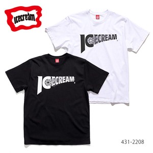 アイスクリーム【ICE CREAM】GLARE SS TEE 半袖 ソフトクリーム ロゴ Tシャツ