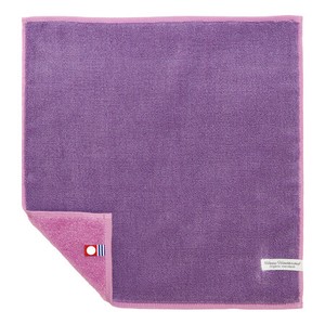 Towel Handkerchief Lavender Organic Cotton Made in Japan