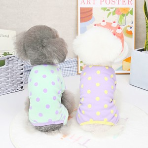 Dog Clothes Stripe Coverall