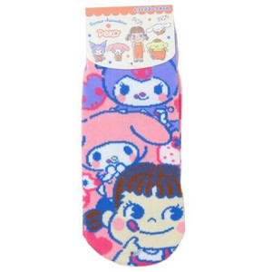 ソックス ペコ×サンリオキャラクターズ ピンク JGS0834