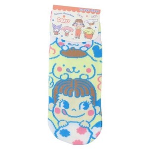 ソックス ペコ×サンリオキャラクターズ イエロー JGS0835