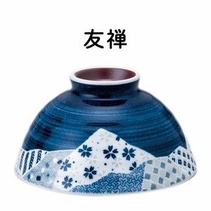 Mino ware Rice Bowl Yuzen Made in Japan