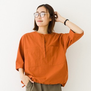 Button Shirt/Blouse Oversized Cool Touch