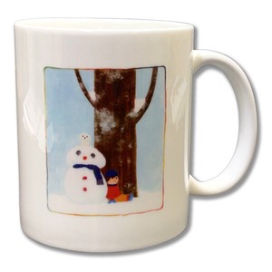 Mug Pottery Snowman 2023 New