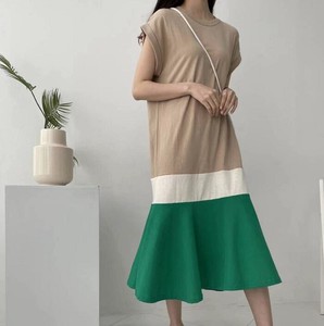 Casual Dress Color Palette Jumper Skirt