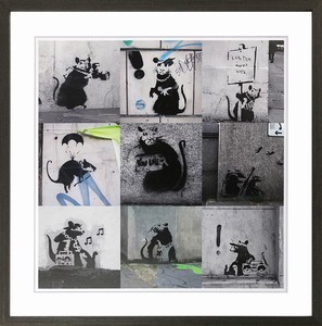 アートフレーム　バンクシー Banksy Rats Collection